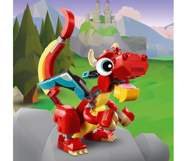 LEGO Creator 31145 Czerwony smok - 1202673 - zdjęcie 9